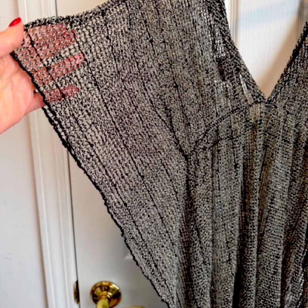 Swim Cover-Up Dress Elif by Jordan Taylor Variegated Mesh - Like New!